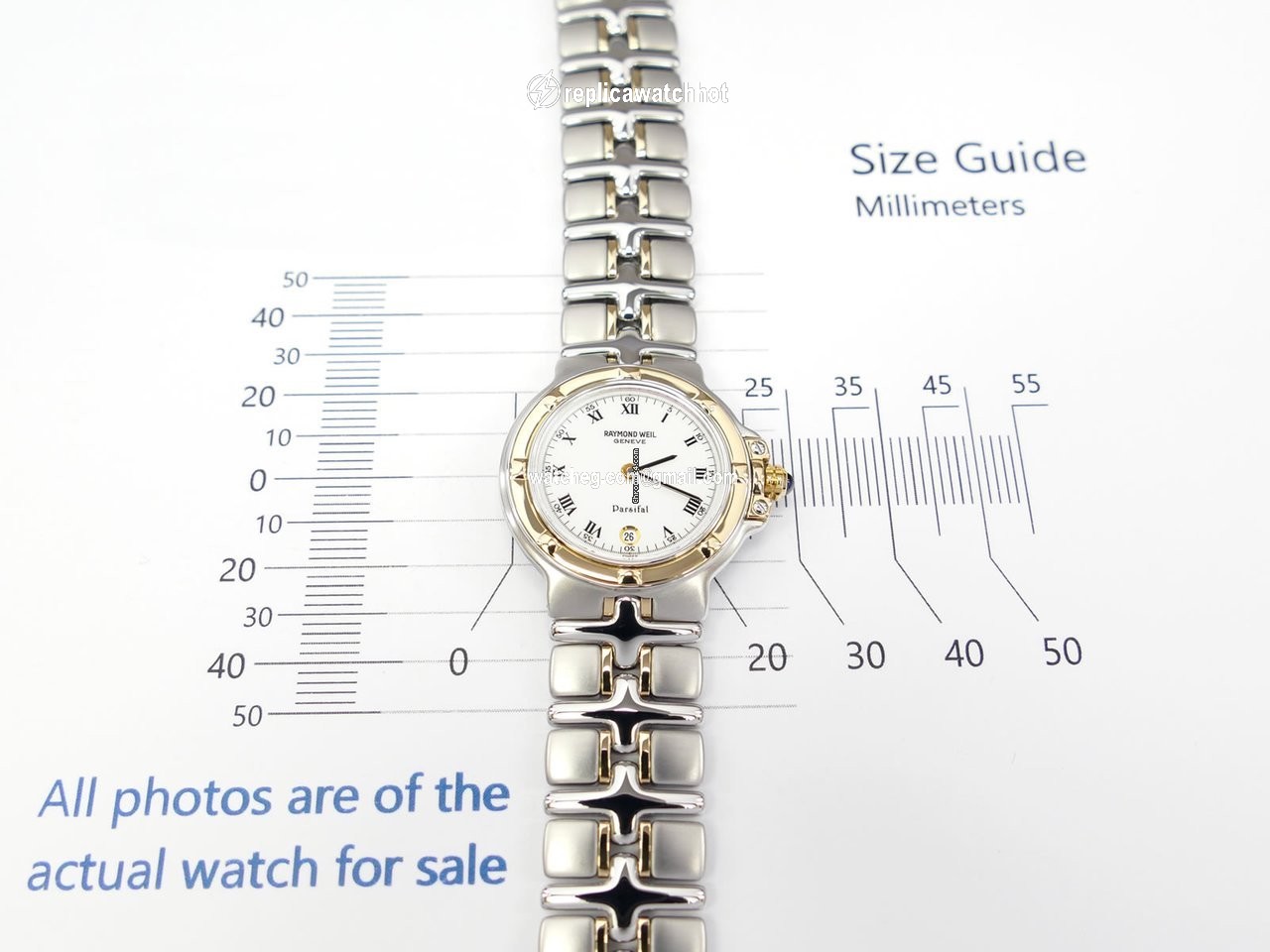 Raymond Weil Parsifal Womens watch Quartz Gold Steel 9990 2