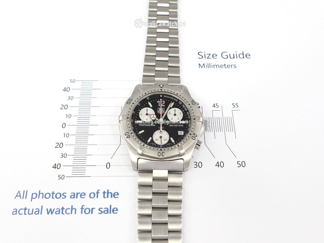 TAG Heuer 2000 Mens watch Unisex Quartz Steel CK1110.BA0331 2