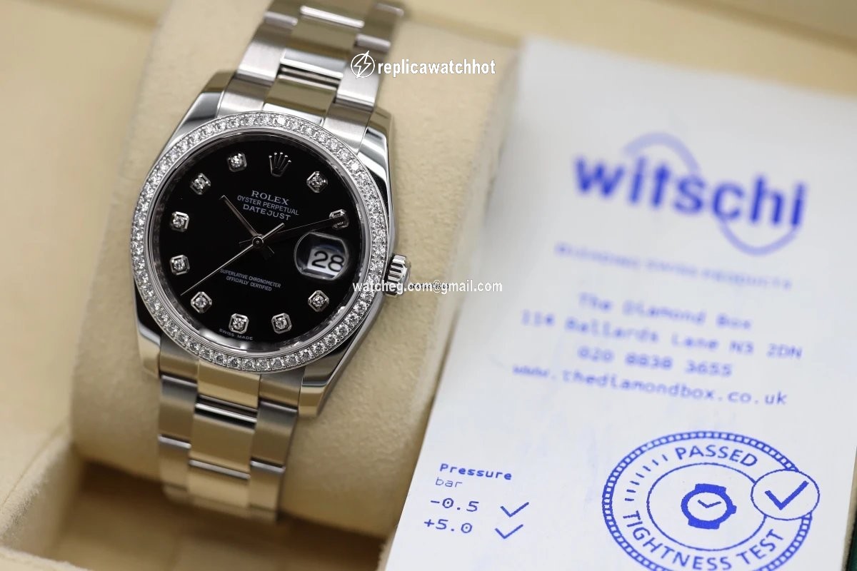 Rolex Datejust 36 Mens watch Unisex Steel Automatic 116244 2
