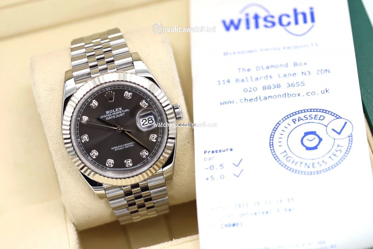 Rolex Datejust 41 Mens watch Unisex Gold Steel Automatic 126334 2