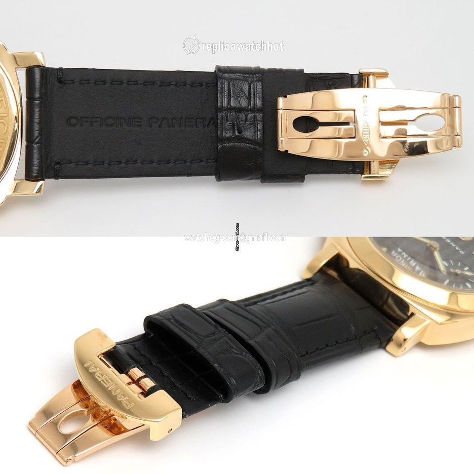 Panerai Luminor Marina Automatic Mens watch Unisex Automatic Yellow gold PAM00140 2