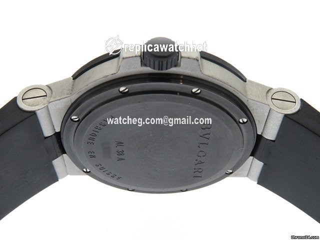 Bulgari Diagono Mens watch Unisex Automatic Aluminum AL38A 2