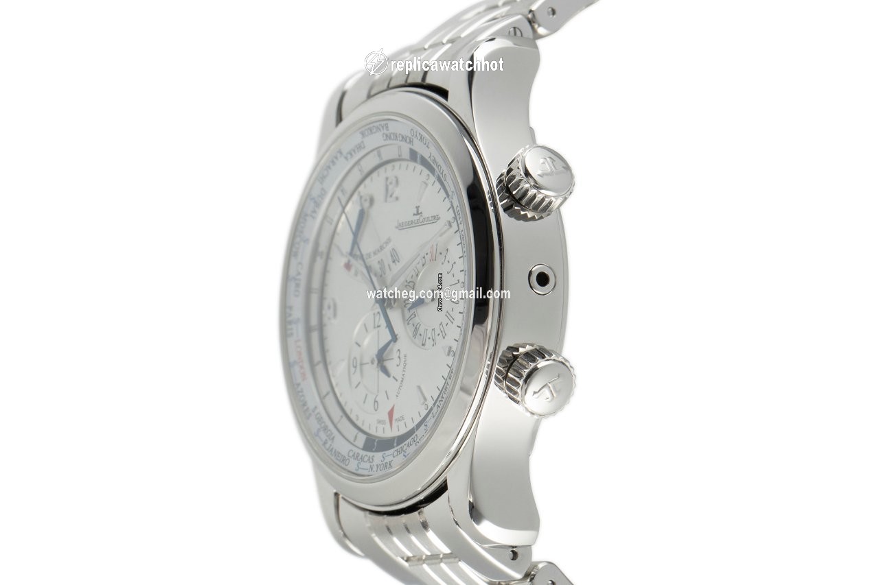 Jaeger-LeCoultre Master World Geographic Mens watch Unisex Automatic Steel 146.8.32.S 2