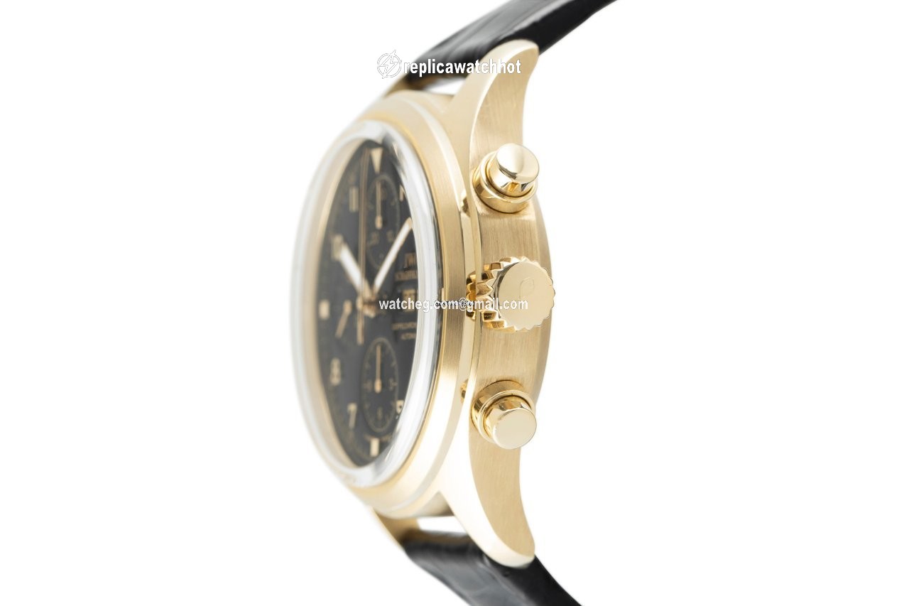 IWC Pilot Double Chronograph Mens watch Unisex Automatic Yellow gold 3711 2