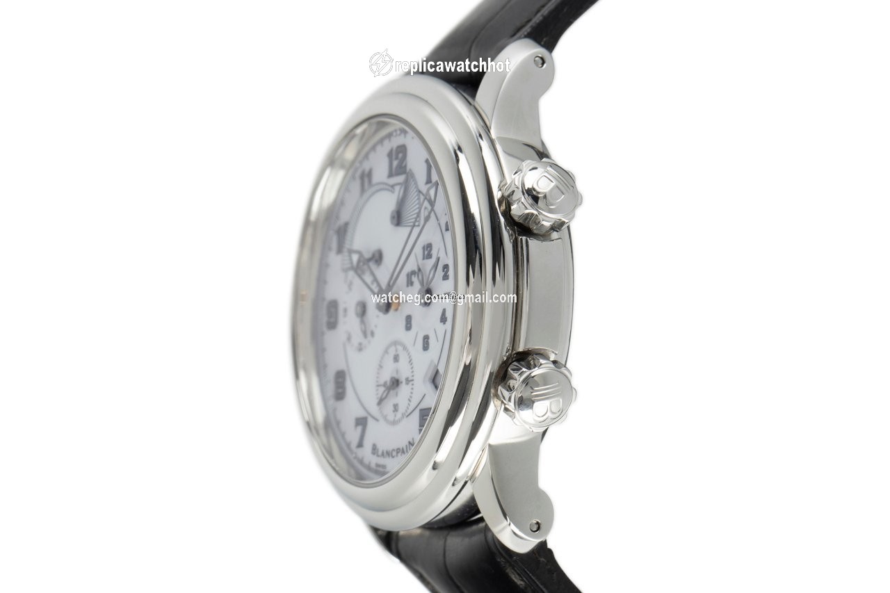 Blancpain Leman Reveil GMT Mens watch Unisex Automatic Steel 2041-1542M-53B 2
