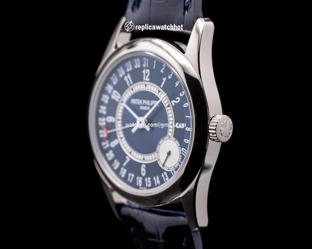 Patek Philippe Calatrava Mens watch Unisex Automatic White gold 6000G-012 2