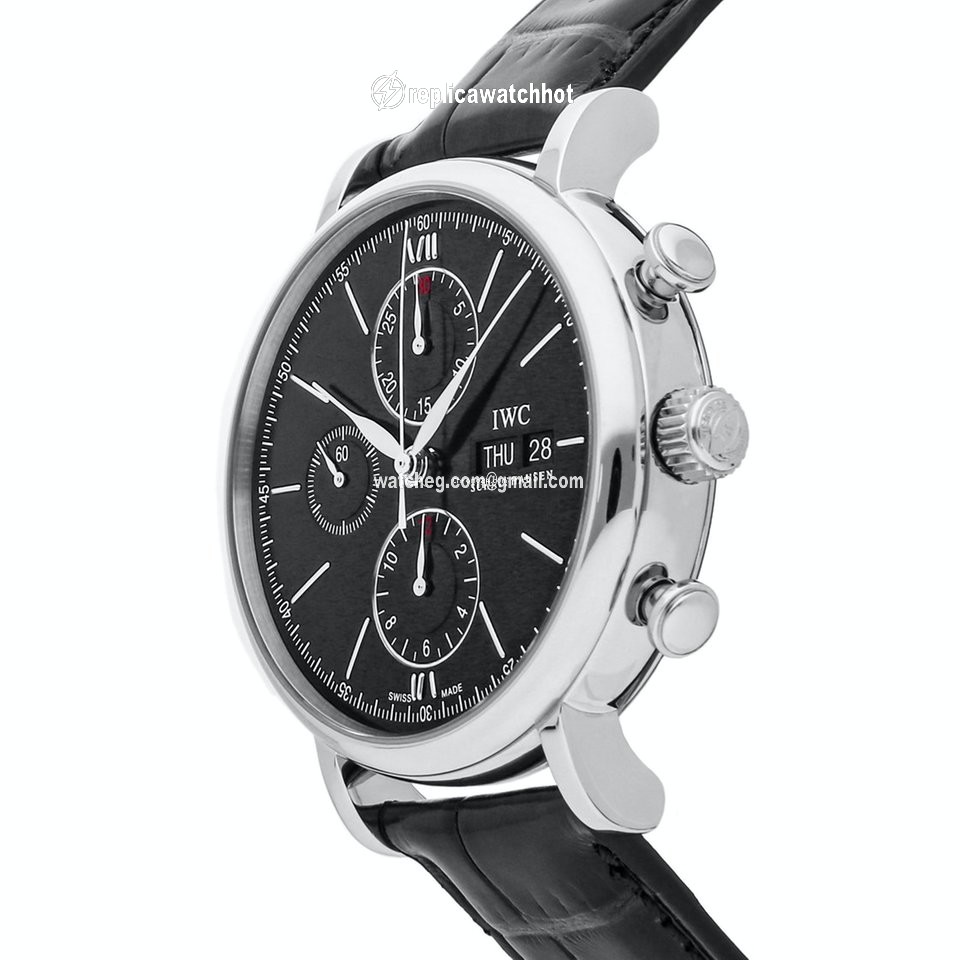 IWC Portofino Chronograph Mens watch Unisex Automatic Steel IW3910-08 2