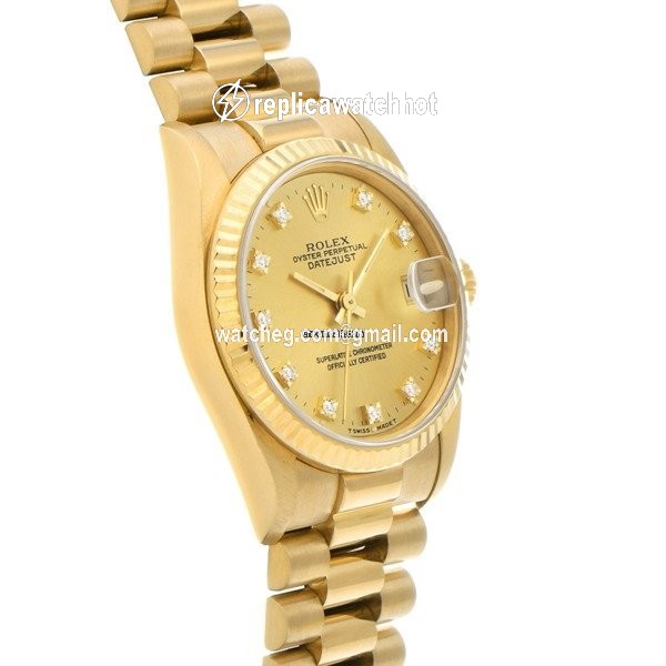 Rolex Datejust 31 Yellow gold Automatic 68278G 2