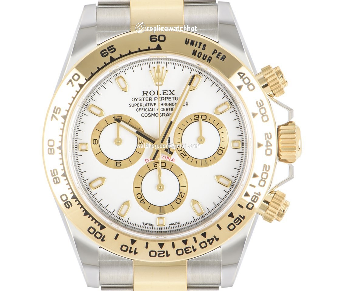 Rolex Daytona Mens watch Unisex Gold Steel Automatic 116503 2