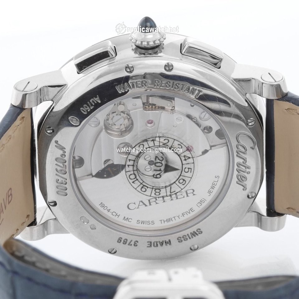 Cartier Rotonde de Cartier Mens watch Unisex White gold 3769 2
