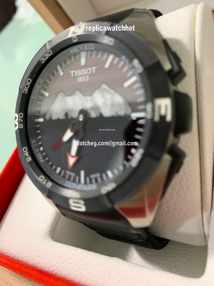 Tissot T-Touch Expert Solar Mens watch Unisex Quartz Titanium T091.420.46.051.10 2