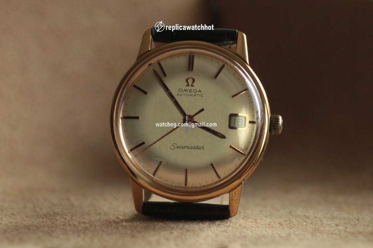 Omega Seamaster Mens watch Unisex Automatic Yellow gold 166.037 Vintage Seamaster 2