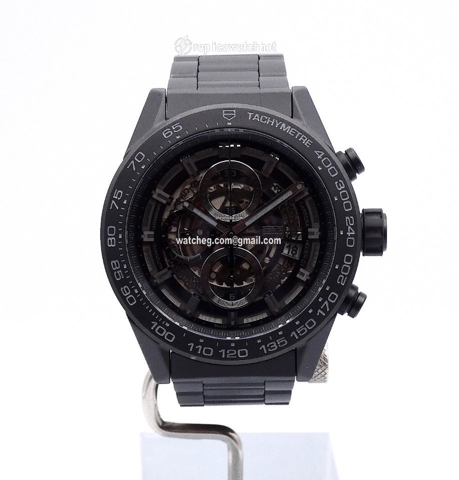 TAG Heuer Carrera Calibre HEUER 01 Mens watch Unisex Automatic Ceramic CAR2A91.BH0742 2