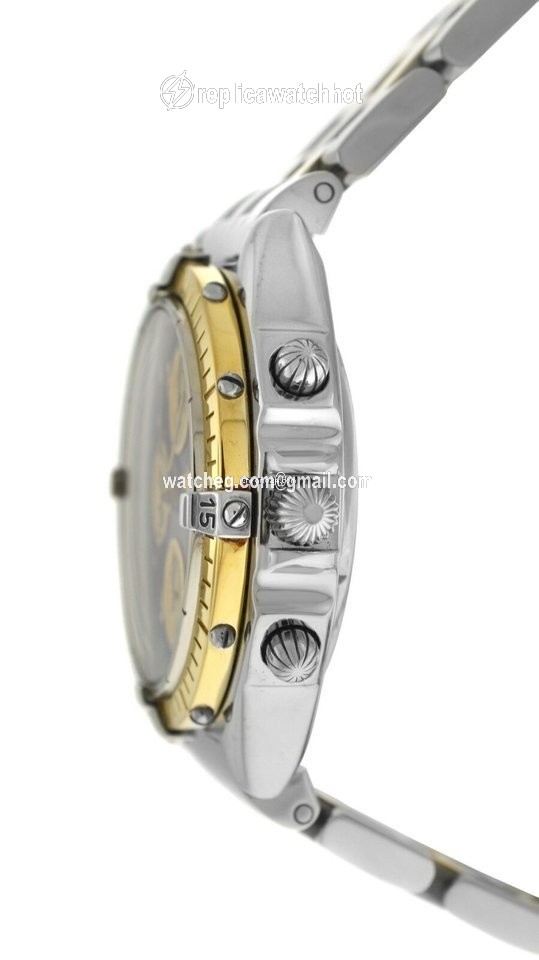 Breitling Mens watch Unisex Automatic Gold Steel D13050.1 2