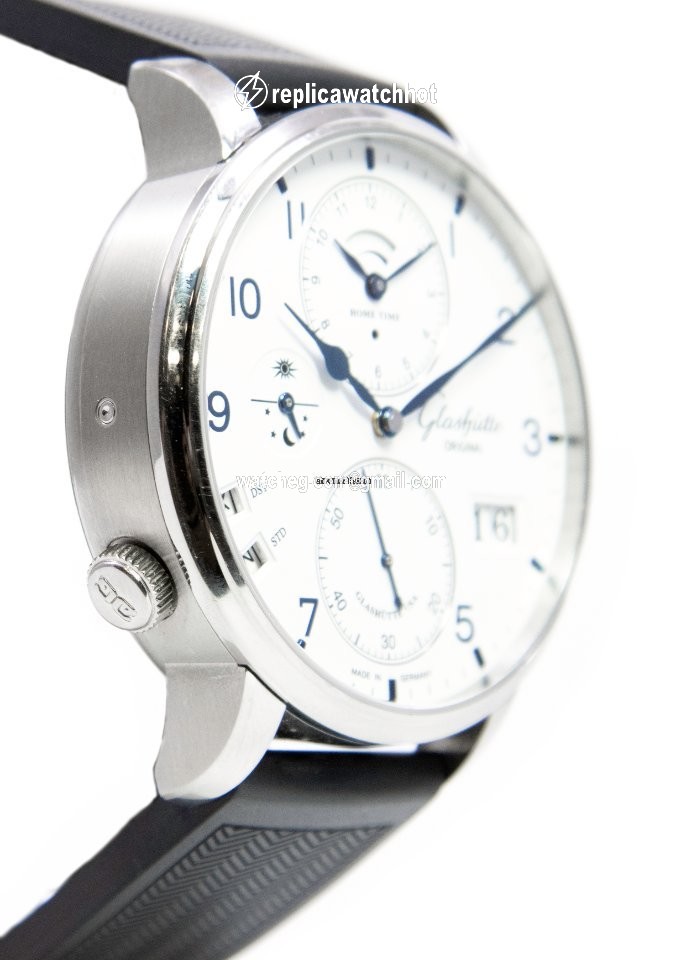 Glashtte Original Senator Cosmopolite Mens watch Unisex Automatic Steel 1-89-02-03-02-30 2