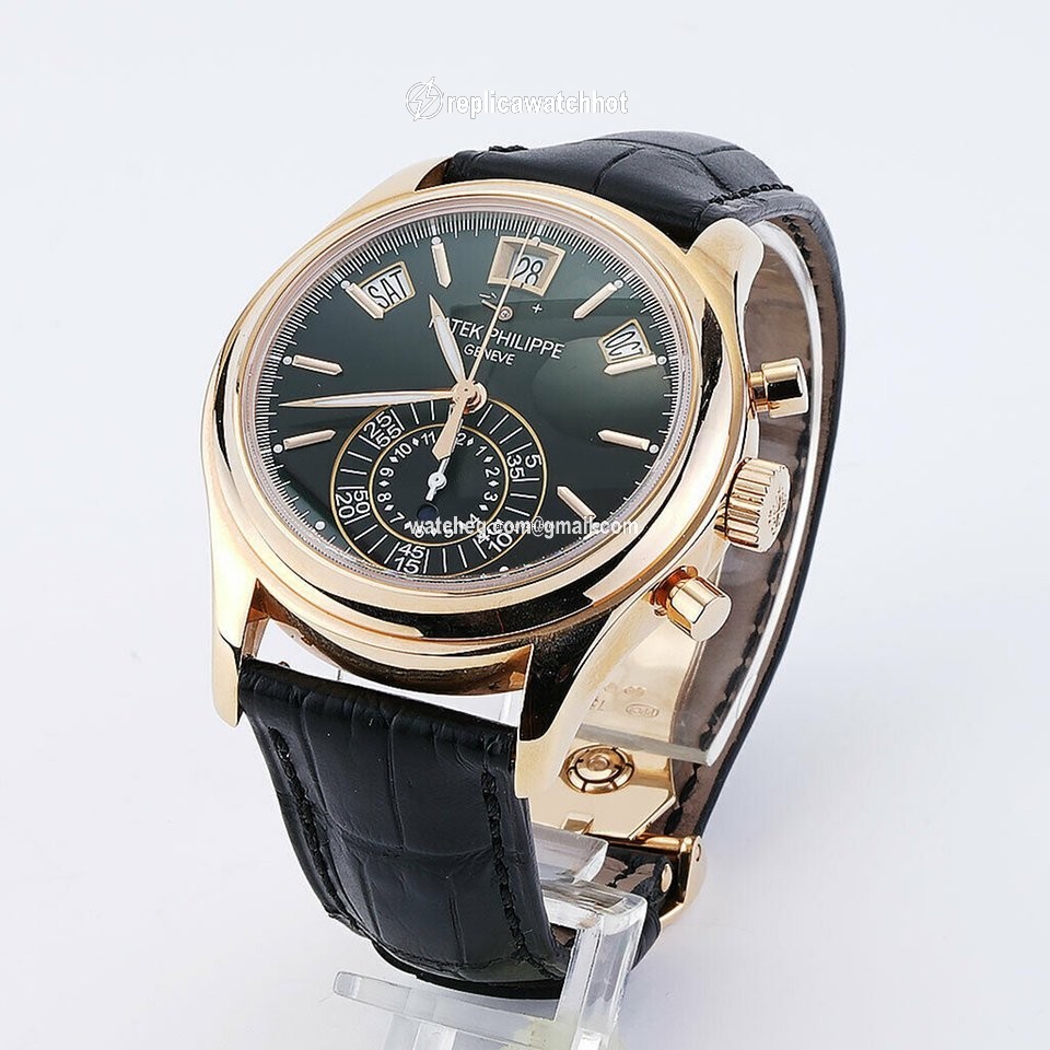 Patek Philippe Annual Calendar Chronograph Mens watch Unisex Automatic Rose gold 5960R-010 2