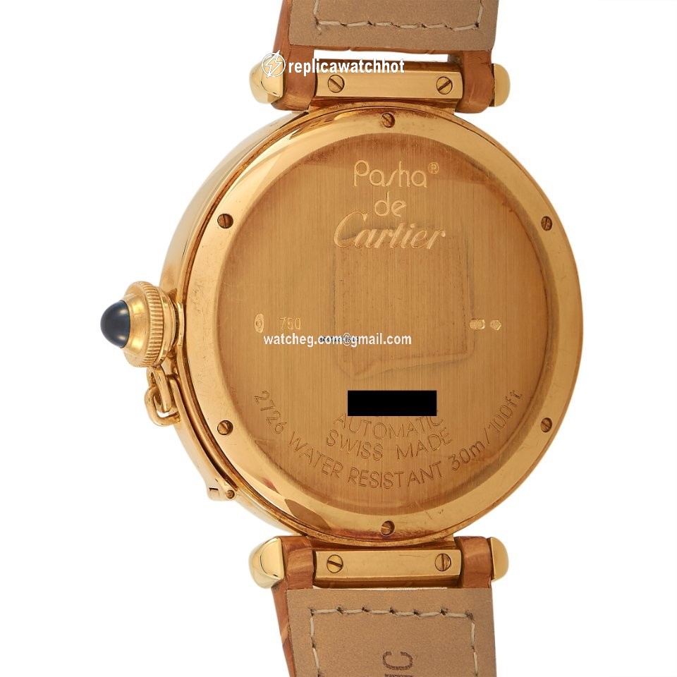 Cartier Pasha Mens watch Unisex Automatic Yellow gold W3019551 2