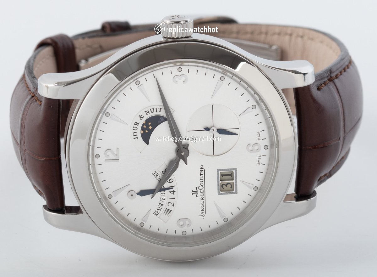 Jaeger-LeCoultre Master Eight Days Mens watch Unisex Manual winding Steel Q1608420 2