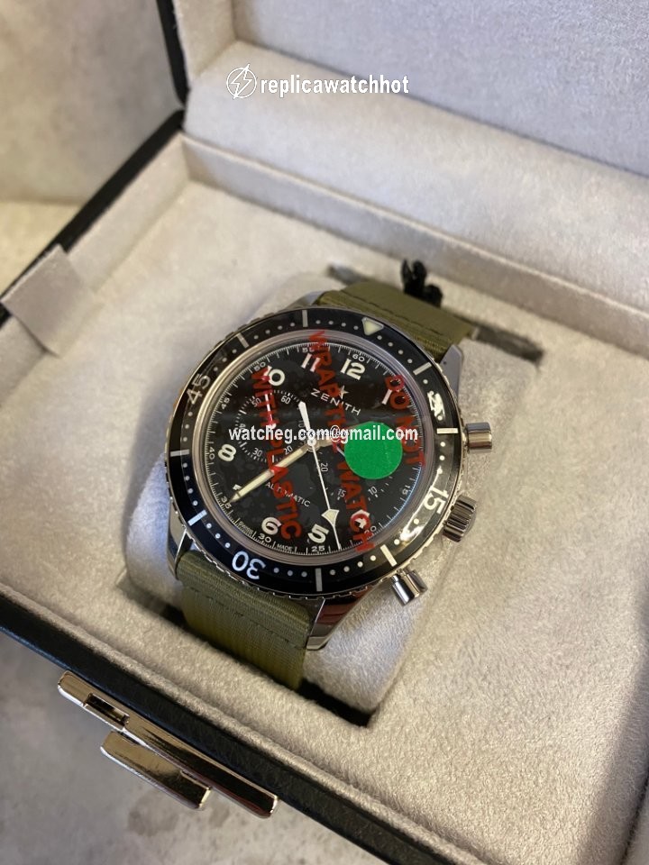 Zenith Pilot Mens watch Unisex Automatic Steel 03.2240.4069 21.C803 2