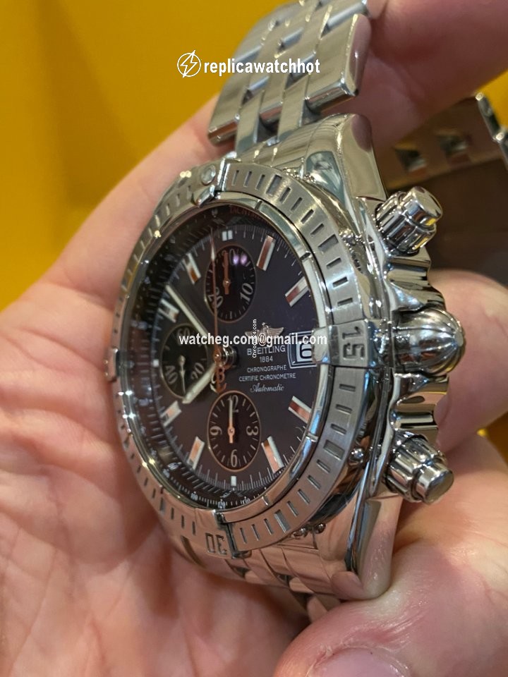 Breitling Chronomat Evolution Mens watch Unisex Automatic Steel A1335611 F517 2