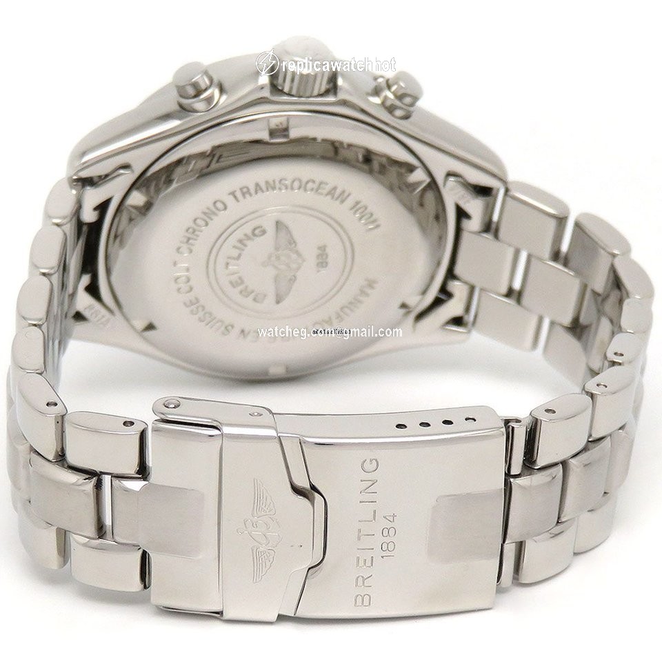 Breitling Mens watch Unisex Quartz Steel A53040.1 2