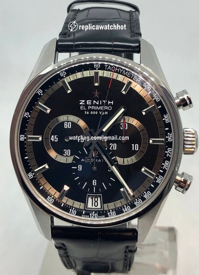 Zenith El Primero 36000 VpH Mens watch Unisex Automatic Steel 03.2040.400 21.C496 2