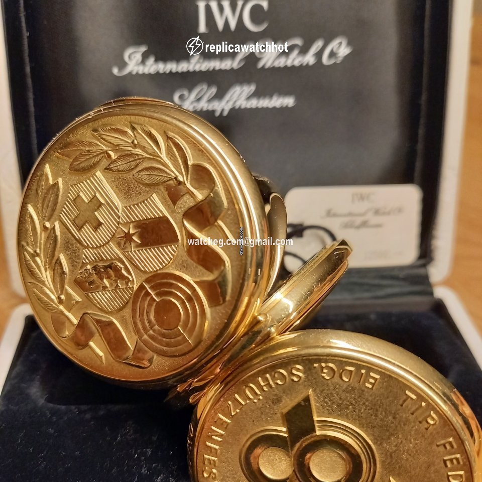 IWC Mens watch Unisex Manual winding Yellow gold 5434-001 2