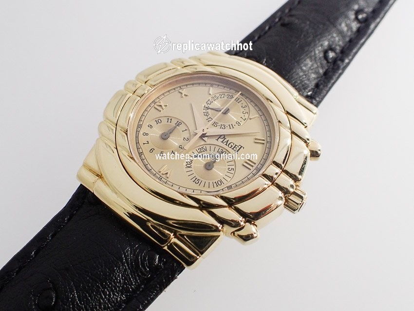 Piaget Tanagra Mens watch Unisex Quartz Yellow gold 14081 2
