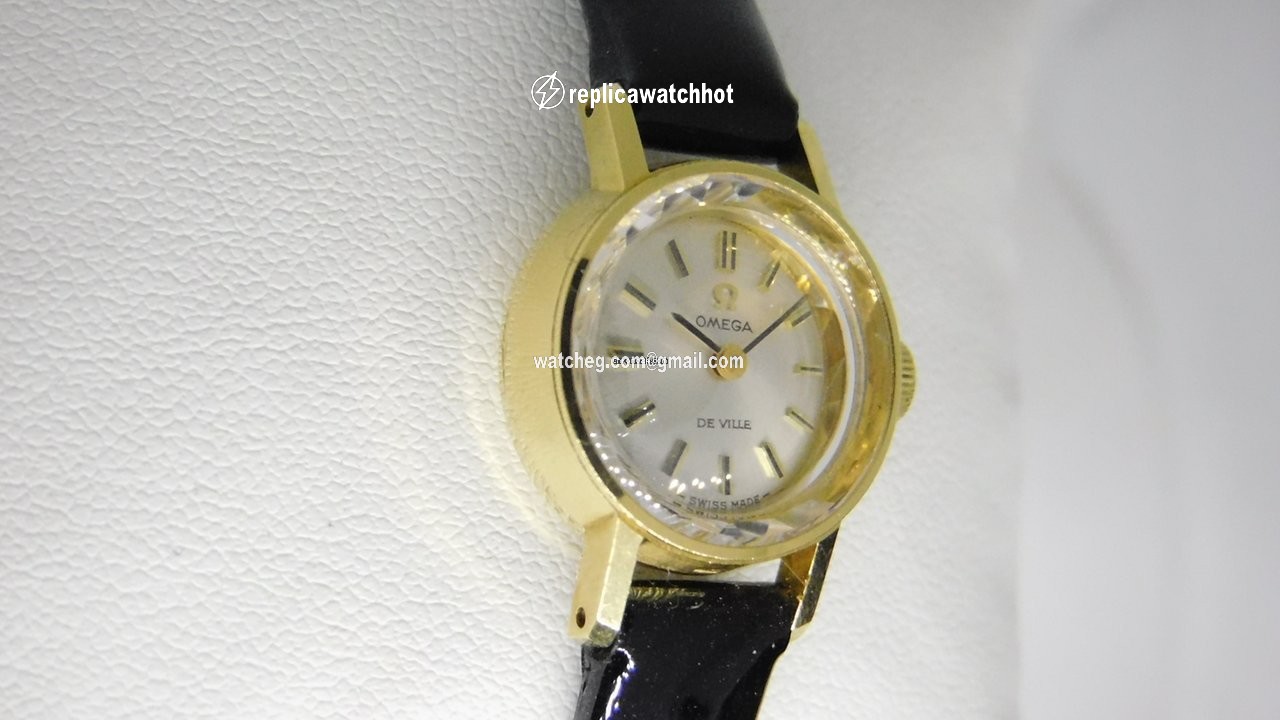 Omega De Ville Womens watch Manual winding Yellow gold 511.227 511227 vintage watch DeVille cal 483 2