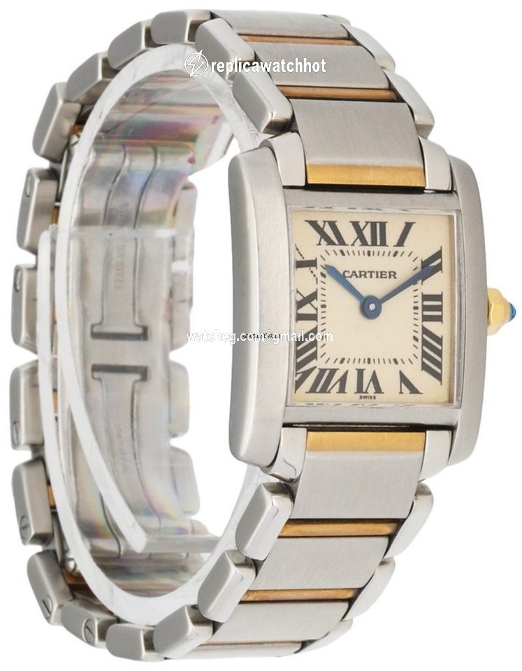 Cartier Tank Francaise Womens watch Quartz Steel 2300 2