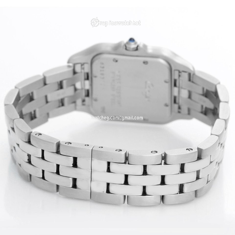 Cartier Panthere Mens watch Unisex Quartz Steel W25054P5 1310 2