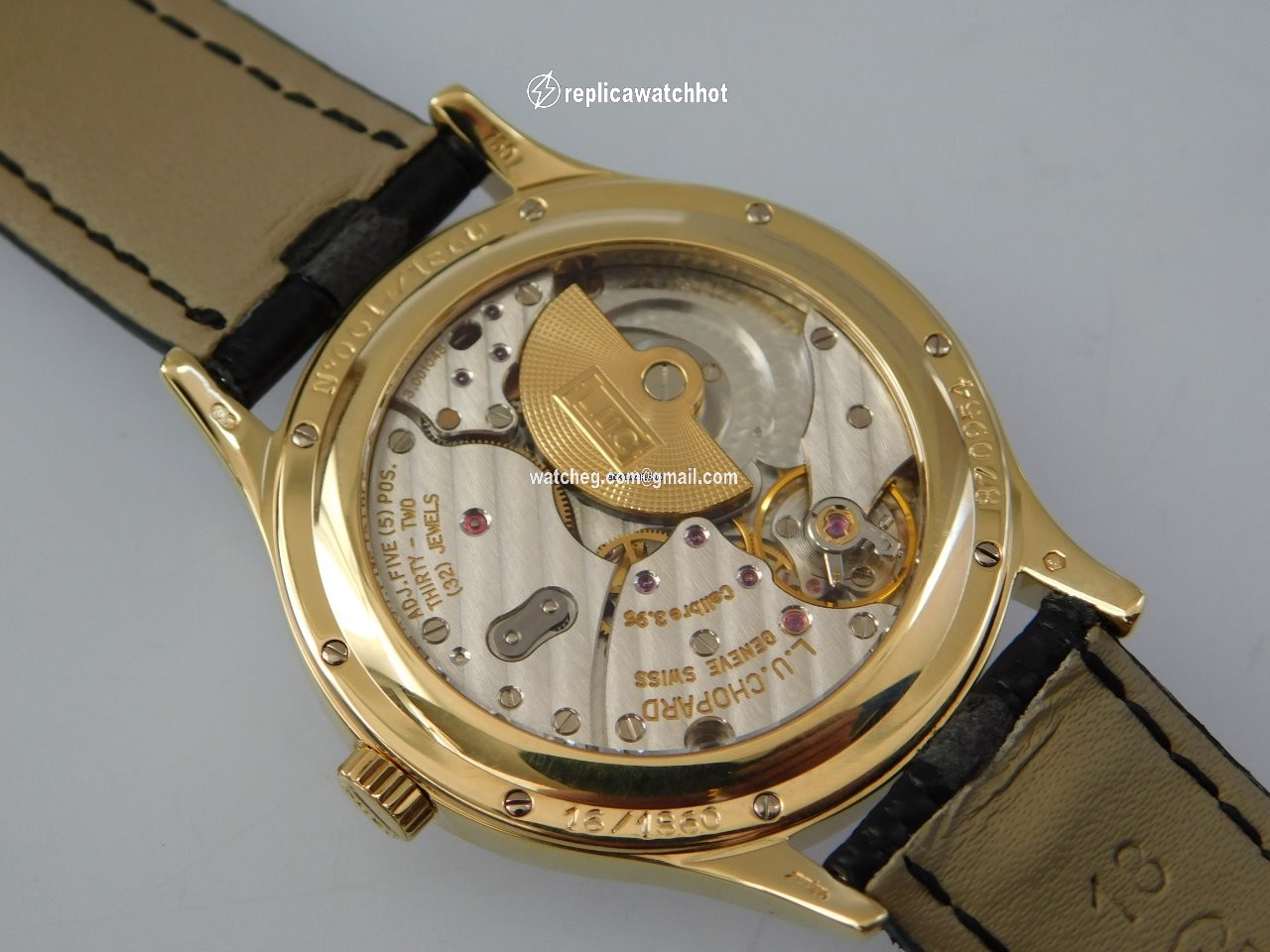 Chopard L.U.C Mens watch Unisex Automatic Yellow gold 16 1860 2