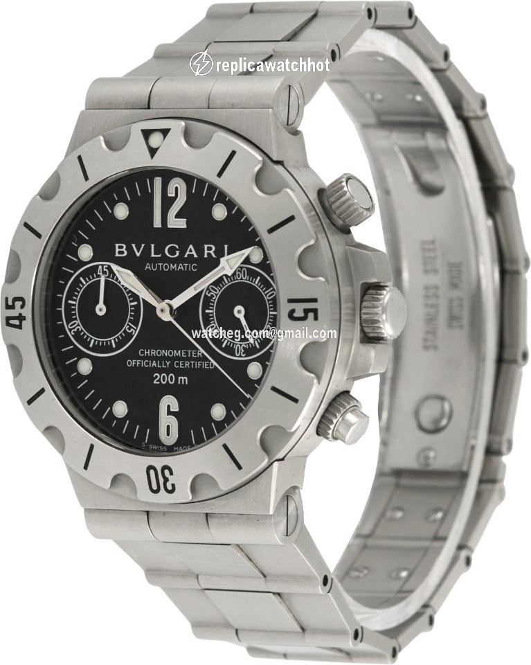 Bulgari Diagono Mens watch Unisex Automatic Steel SC38S 2