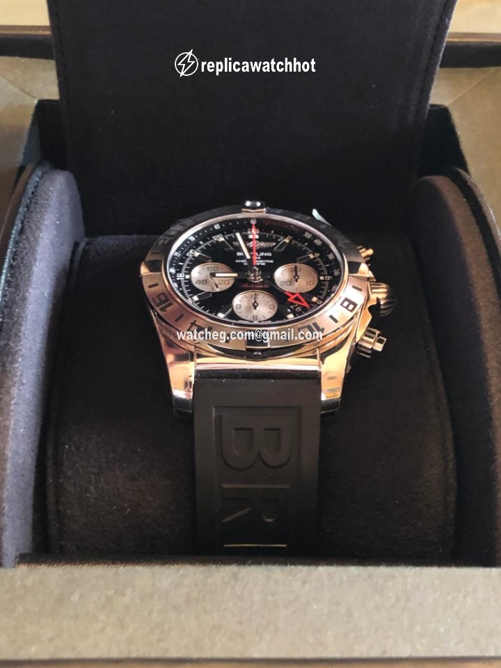 Breitling Chronomat 44 GMT Mens watch Unisex Automatic AB0420B9.BB56 2