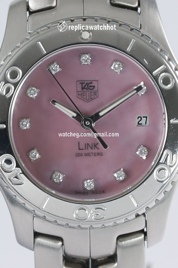 TAG Heuer Link Lady Womens watch Quartz Steel WJ131C.BA0573 2