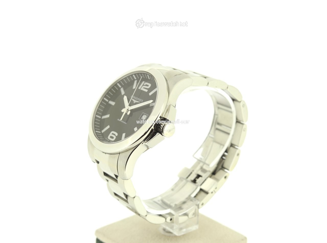 Longines Conquest Mens watch Unisex Quartz Steel L3.759.4.58.6 2