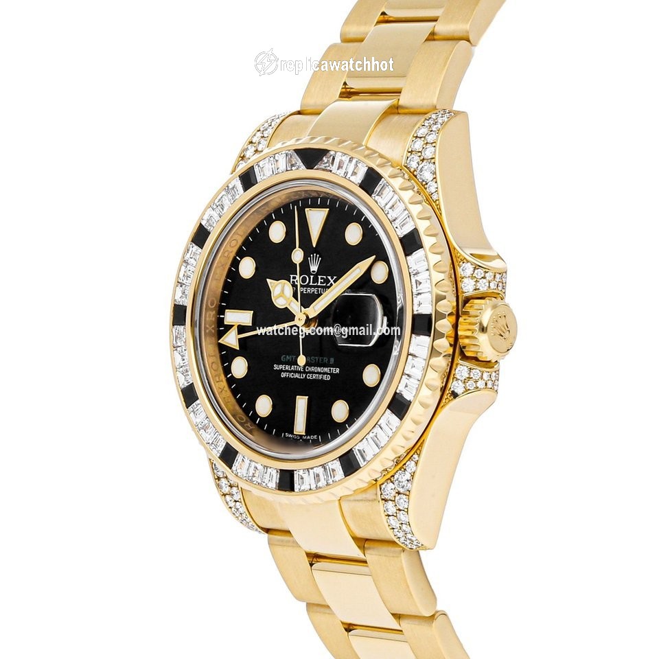 Rolex GMT-Master II Mens watch Unisex Yellow gold Automatic 116758SANR 2