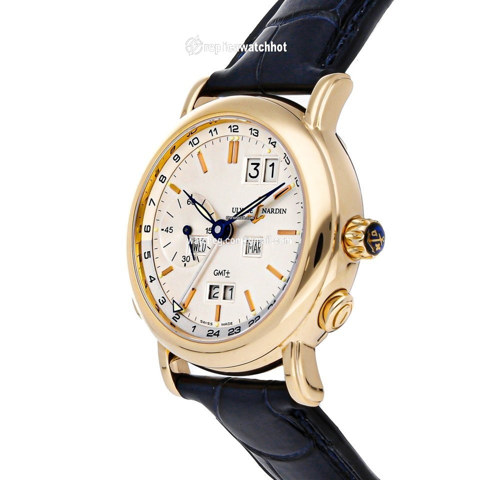 Ulysse Nardin GMT + - Perpetual Mens watch Unisex Automatic Rose gold 326-22 2