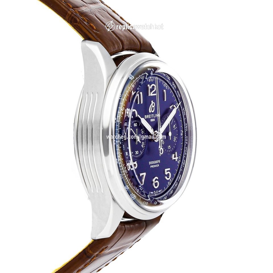 Breitling Duograph Mens watch Unisex Manual winding Steel AB1510171C1P1 2