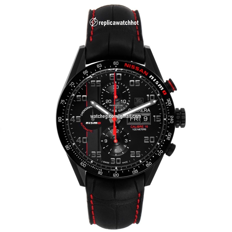 TAG Heuer Carrera Calibre 16 Mens watch Unisex Automatic Titanium CV2A82.FC6237 2