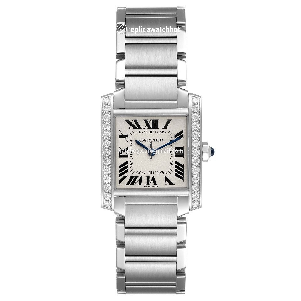 Cartier Tank Francaise Womens watch Quartz W4TA0009 2