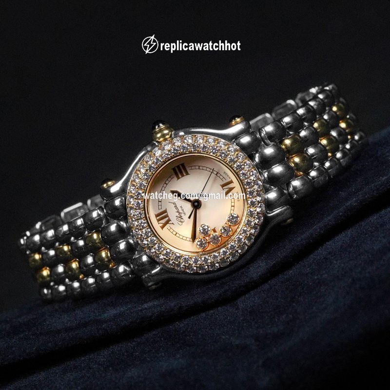 Chopard Happy Sport Womens watch Gold Steel 27 8274-23 2