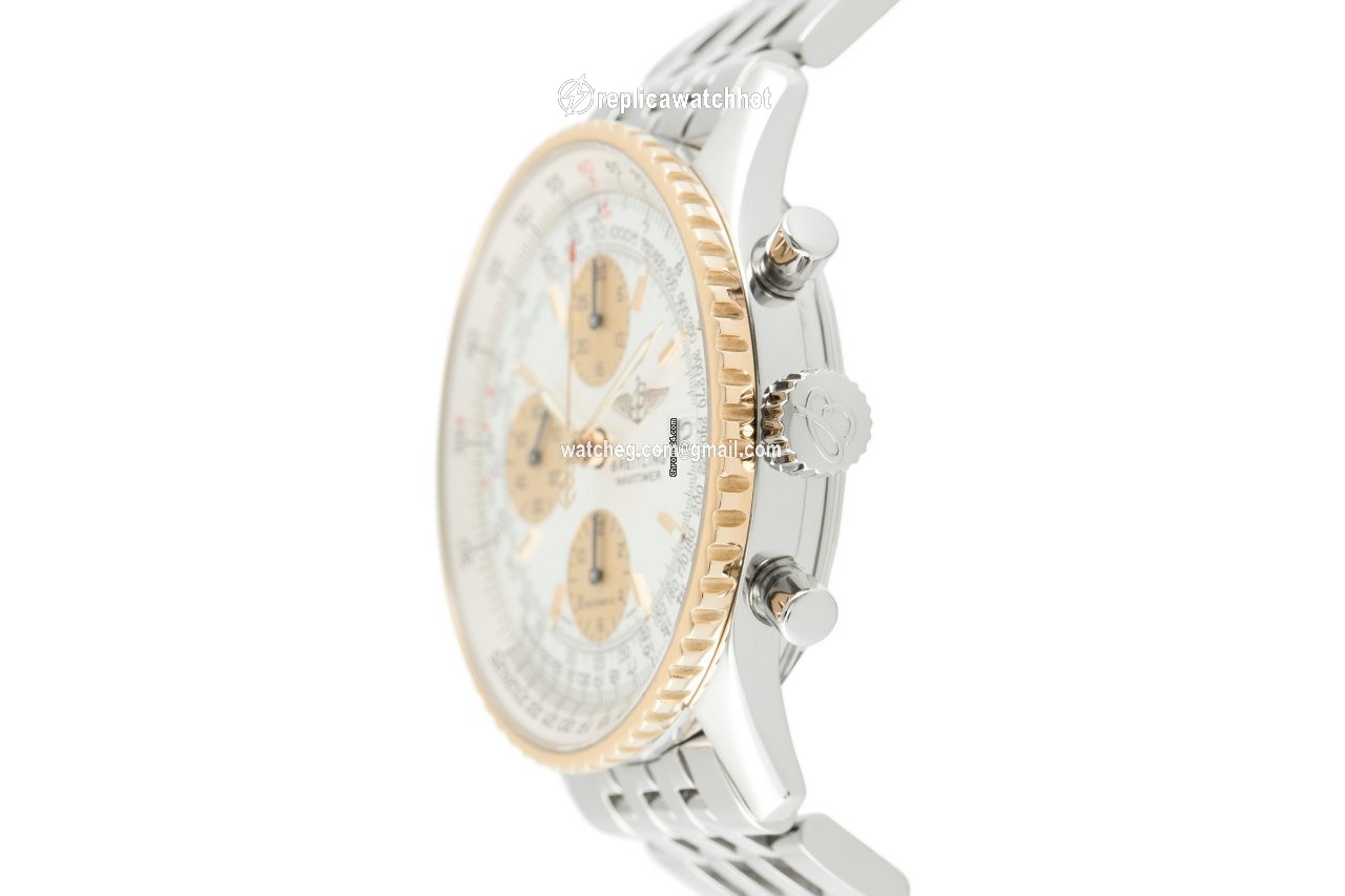 Breitling Old Navitimer Mens watch Unisex Automatic Gold Steel D13322 2