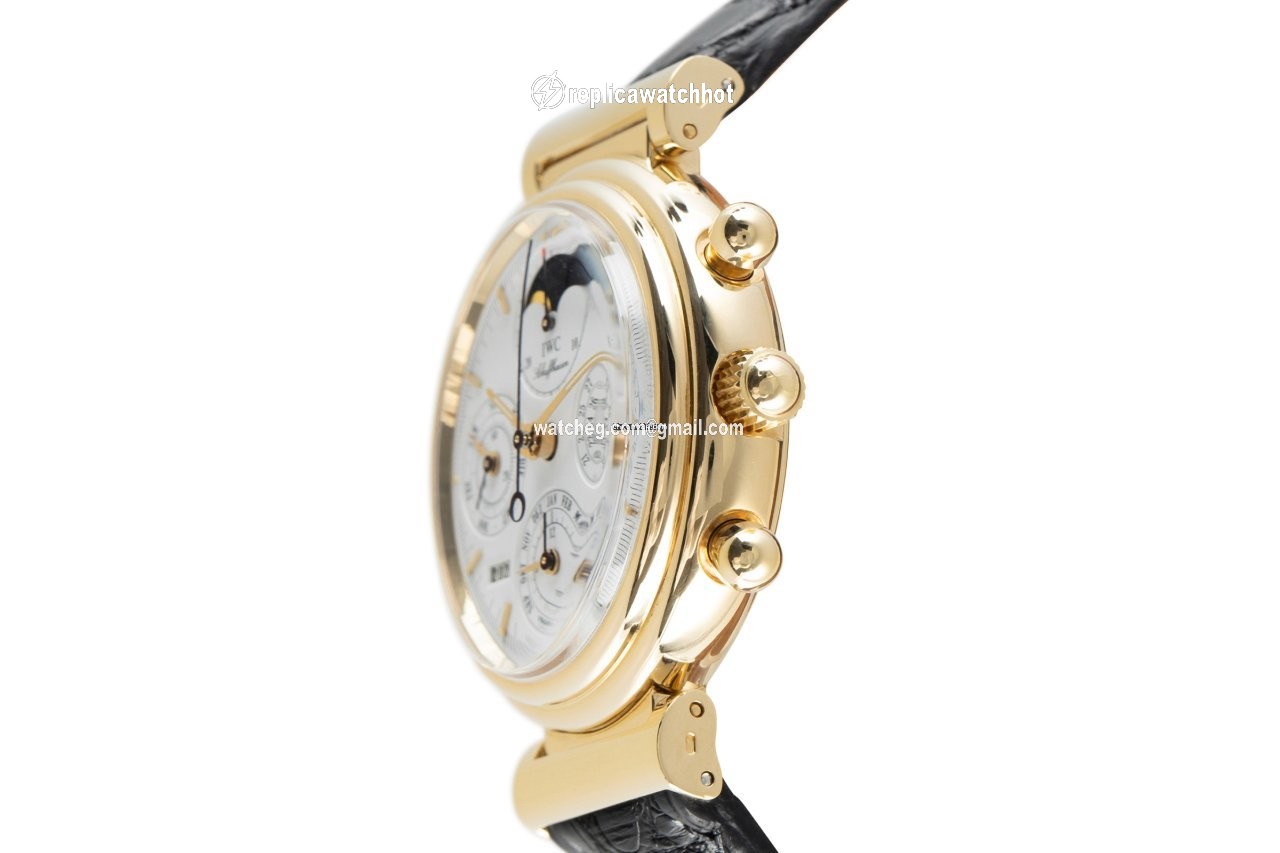 IWC Da Vinci Perpetual Calendar Mens watch Unisex Automatic Yellow gold 3750 2