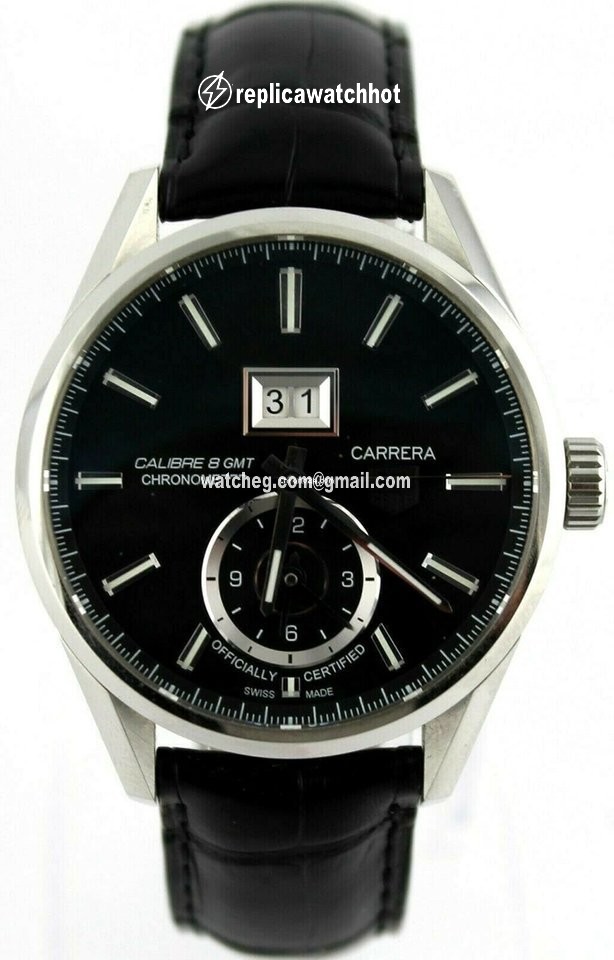 TAG Heuer Carrera Calibre 8 Automatic Steel WAR5010-FC6266 2