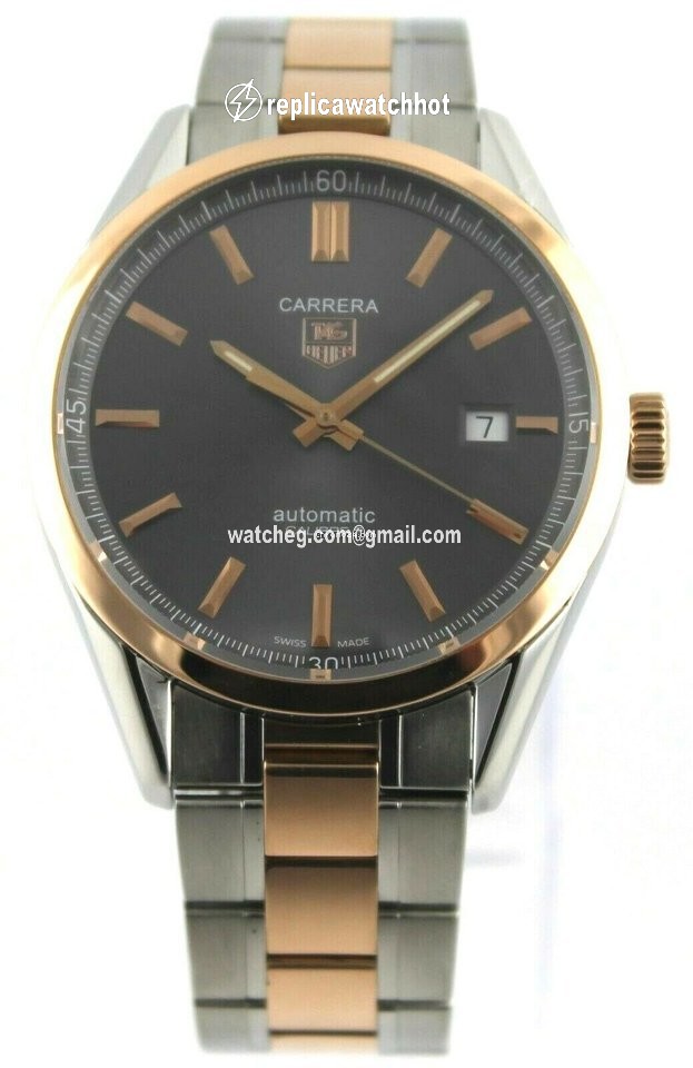 TAG Heuer Carrera Calibre 5 Automatic Steel WV215E.BD0735 2