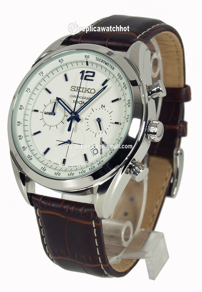 Seiko Mens watch Unisex Quartz Steel SSB095P1 2
