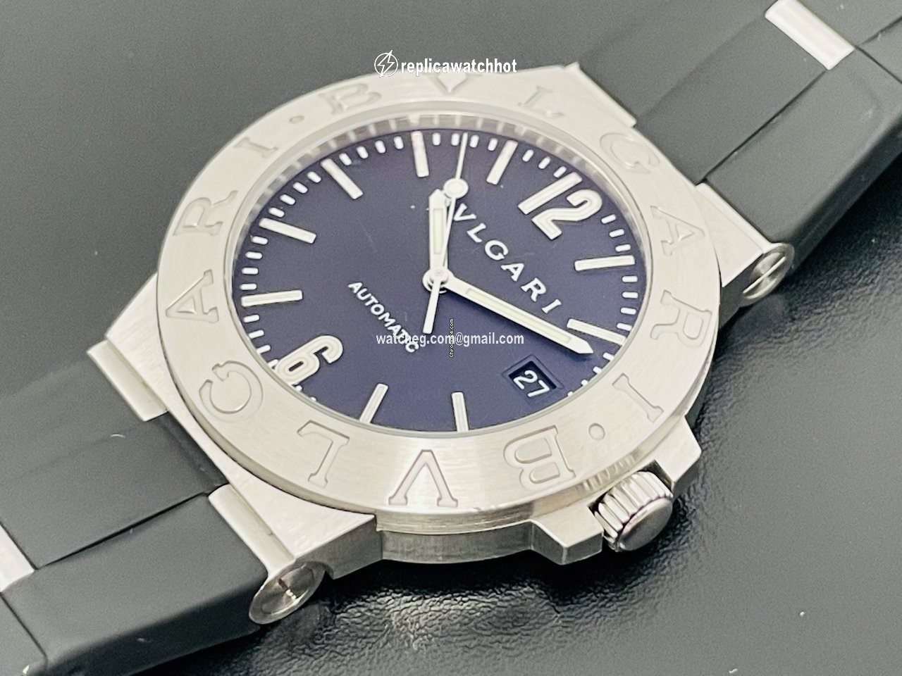 Bulgari Diagono Mens watch Unisex Automatic Steel LCV 38 S 2