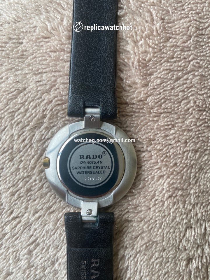 Rado Coupole Mens watch Unisex Quartz Steel 129.4075.4N 2