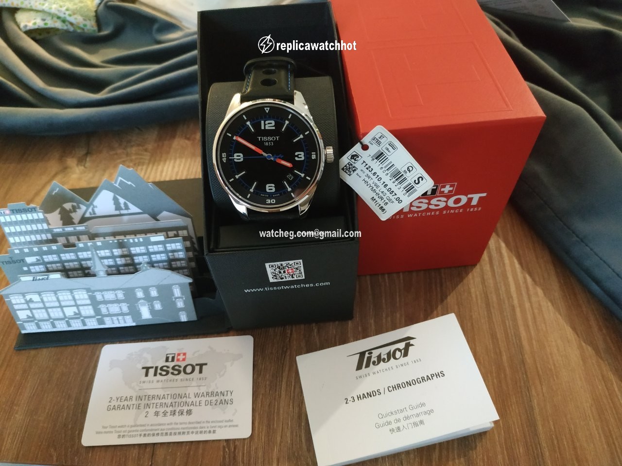 Tissot T-Classic Mens watch Unisex Quartz Steel T123.610.16.057.00 2